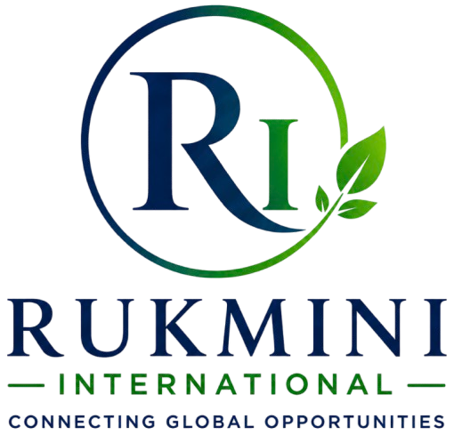 Rukmini International logo